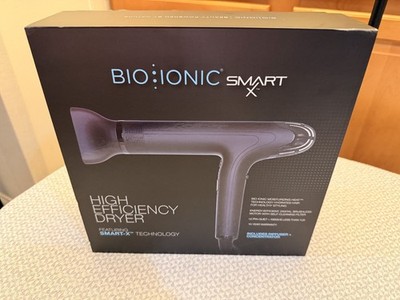 Bio Ionic Smart-X Hair Dryer w/Diffuser High-Efficiency Blow Dryer 3 Setting