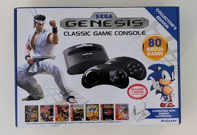 SEGA GENESIS CLASSIC MINI GAME CONSOLE WITH 80 BUILT IN GAMES 25th Ed. OPEN BOX