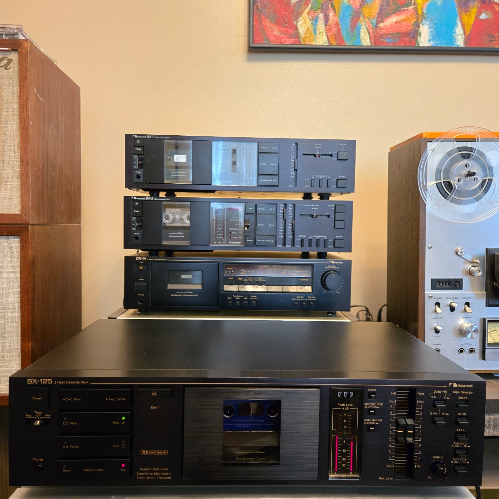 NAKAMICHI BX-125. Fully Serviced. Works Great. NICE