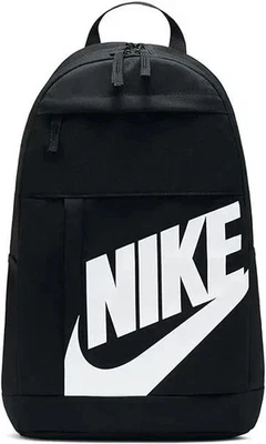 Nike Backpack Sports Gym School Travel Bag Elemental Academy Air Black - Image 1 of 4