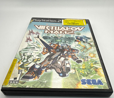 SEGA Virtual On: Marz (Sony PlayStation 2, 2003) Disc w/ Case & Manual NTSC-U/C