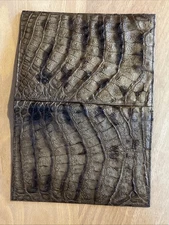 Vtg New Old Stock Leather Reptile Embossed German Wallet Driver License Germany