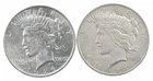1924 & 1923 & Peace Silver Dollar $1 Bullion Collection Lot *849