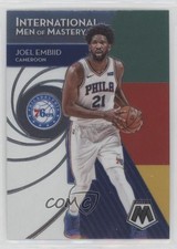 2019-20 Panini Mosaic International Men of Mastery Joel Embiid #1 0bt4