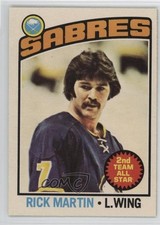 1976-77 O-Pee-Chee Rick Martin #210 1nw5