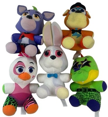 Five Nights At Freddy s Security Breach Plush Set Vanny Glamrock Freddy Chica
