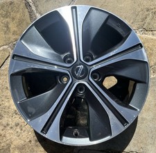 NISSAN LEAF 17" GREY DIAMOND CUT ALLOY WHEEL RIM N86701  5SH3E (Z-252)
