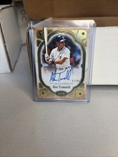 2026 Topps Tier one Alan Trammell Tier One Autograph Card /99 Tigers #T1A-AT