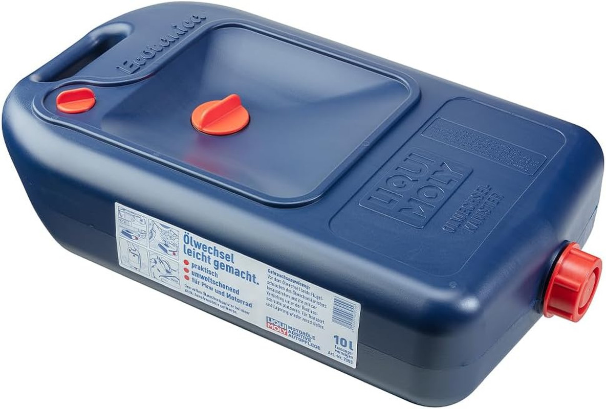 7055 Taniche per Il Cambio Dell’Olio, Blu, 10 L