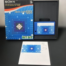 1-165SONY MSX data cartridge Japanese