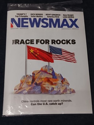Newsmax Magazine March 2026 The Race For Rocks