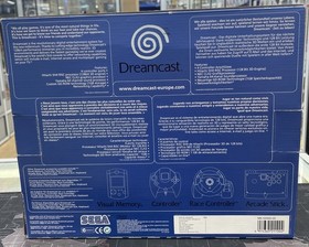 Sega Dreamcast Console With Soul Calibur Game Complete Set,Tested And working