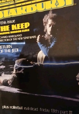 STARBURST Vintage June 1983 The Keep Return of thr Jedi Rollerball Combined post