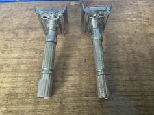 Lots Of 1+1.   Vintage Gillette Fat Boy Adjustable Safety Razor 1960 F2 H -4
