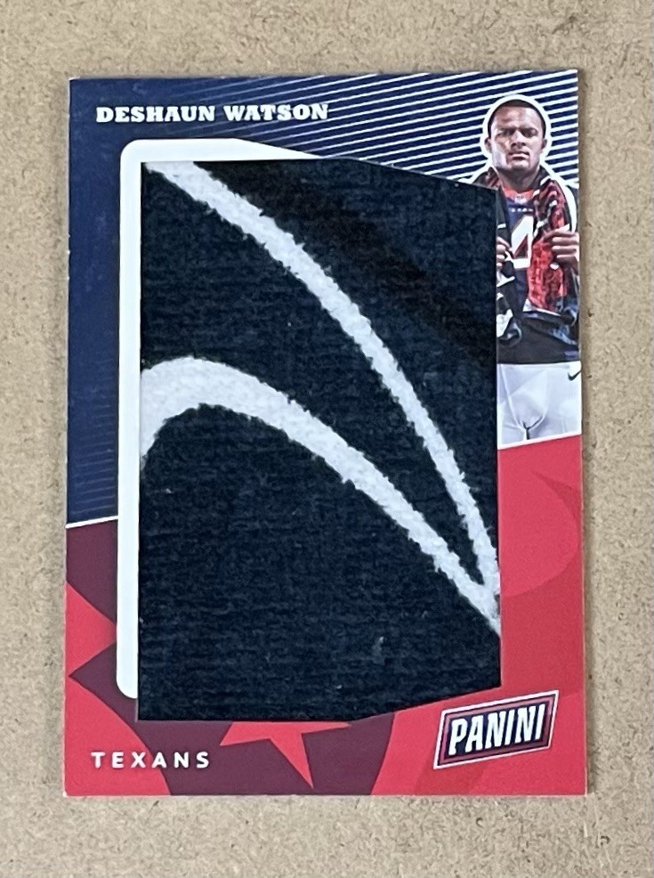 Deshaun Watson Panini Day National Champions Relics #1 Base