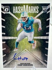 2024 Panini Donruss Optic - Hash Marks Chop Robinson #HM-CRN (AU, RC) Dolphins