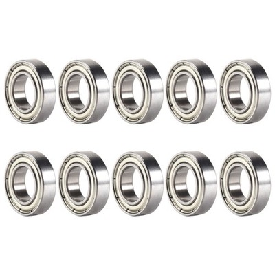10Pcs 6800Z 10 X 19 X 5Mm Einreihiges Abgeschirmtes Rillenkugellager L5F37686