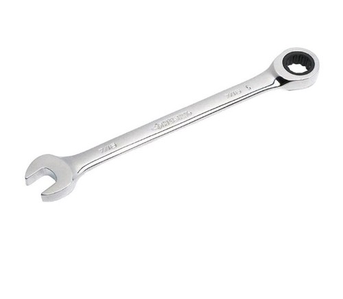 Husky 7/16 in. 12-Point SAE R7/16 in. 12-Point SAE Ratcheting Combination Wrench