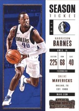 2017-18 Panini Contenders #46 Harrison Barnes - BSK