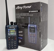 AnyTone AT-D890UV multi digital mode Two Way Radio with GPS Bluetooth US Seller