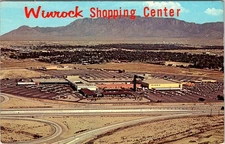 1966, Winrock Shopping Center, ALBUQUERQUE, New Mexico Postcard - Petley