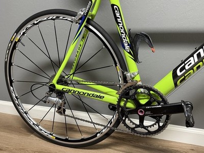 Cannondale Six System Liquigas Carbon Race Bike 58CM | eBay