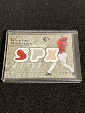 Ken Griffey Jr 2007 SPX Winning Materials 2 Color Game Used Patch /99 Reds HOF