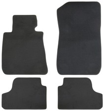 Fu�matten Set f�r BMW E93 3 Cabrio 2007-2013 Velours Textil Automatten Passform