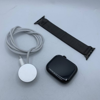 Apple Watch Series 10 46mm Silver Titanium GPS + Cellular Milanese Loop Open Box