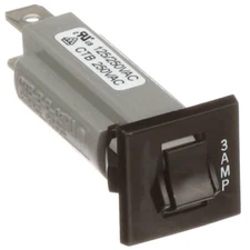 2pc CARLING TECHNOLOGIES CTB-B-B-03 Circuit Protector Thermal 100 Megohms (