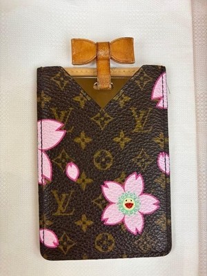 LOUIS VUITTON M92018 Monogram Etui Miroir/Mirror Takashi Murakami