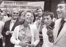 Ethel Kennedy Roone Arledge Dustin Hoffman and Howard Cosell - 1973 Old Photo