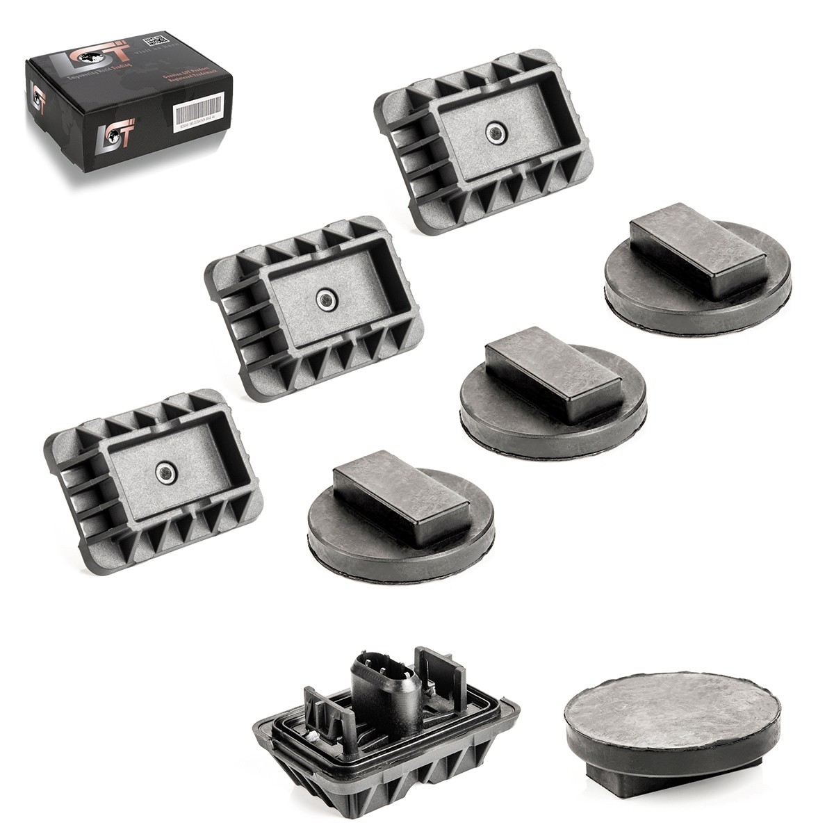 4X Jack Mount Lift Platform + Adapter Counterpart Set For Mini Rolls-Royce