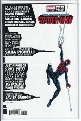 Miles Morales #25 Mark Bagley Skyline Variant Cover Marvel Comics 2021
