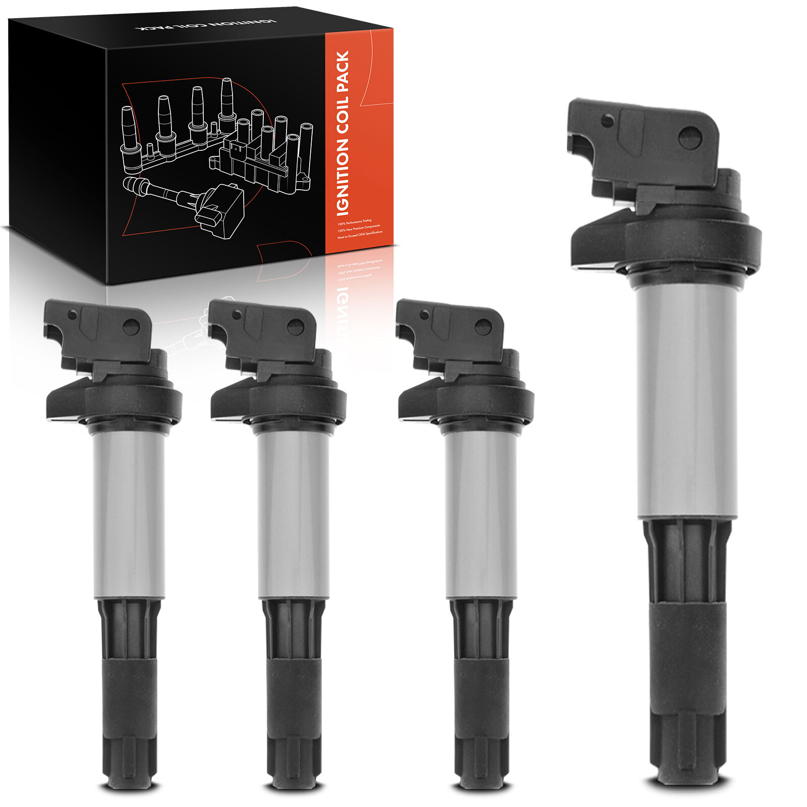 4x Ignition Coils for BMW X2 X4 Z4 650i 228i Rolls-Royce Cullinan Mini Morgan