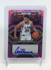 2021/22 Prizm Draft Signatures - CAMERON THOMAS - PINK CIRCLES RC AUTO #02/20