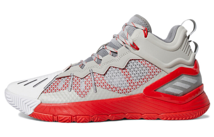 adidas D Rose Son of Chi Godspeed - Gray Vivid Red 2021