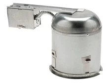 (6 Pack) CREE Recessed Retrofit Housing, 6 in., 277V, RR6-277V for LR6 and CR6