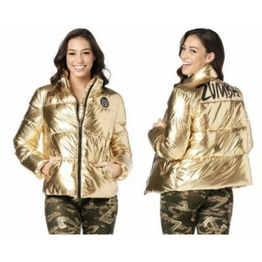Zumba Gold Puffer Jacket Size XS | eBay