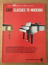 Volume 17 music for millions easy classics to modern piano    music 4