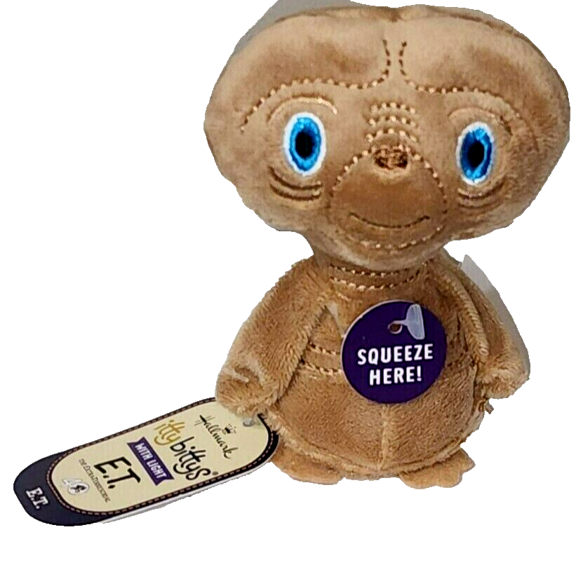 Hallmark Itty Bittys E.T. Extraterrestrial Light Up Plush 40th