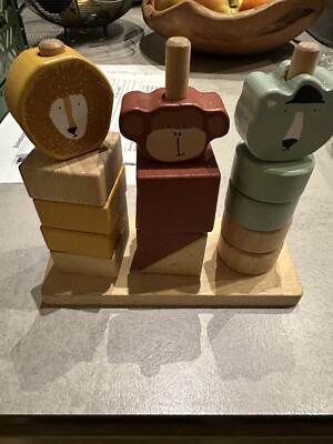 Trixie Steckspiel Affe, Löwe Und Eisbär - Sehr Guter Zustand