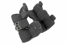 Rough Country Seat Covers Fr Rr 6040 Rear Seat For Ram 2500 2wd4wd 19-26 Rough Country Seat Covers Fr Rr 6040 Rear Seat For Ram 2500 2wd4wd 19-26