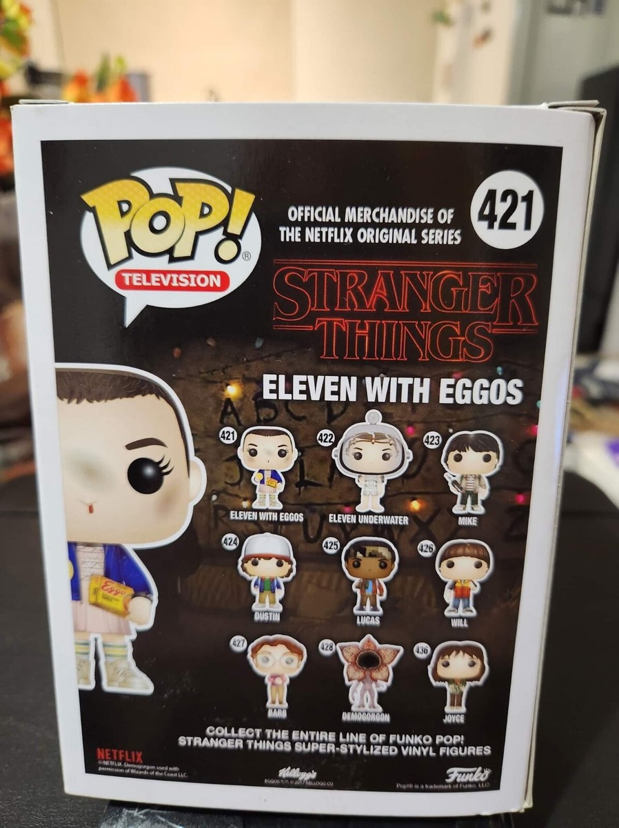 Funko Pop! Eleven Mit Eggos (Chase Edition) – Stranger Things Vinylfigur Mit PET-Schutzhülle