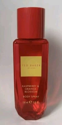 Ted Baker Raspberry and Orange Blossom Body Spray Fragrance 150ml NEW UNUSED x1