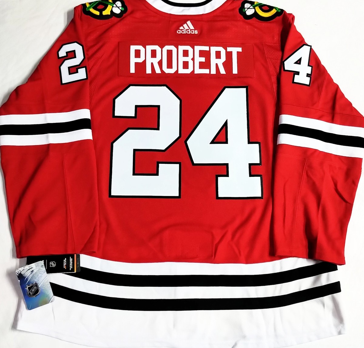 Adidas Blackhawks Jersey Numbers NWT-PRO-46 BOB PROBERT CHICAGO