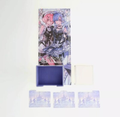 Mana Moon Yugioh RE:LABYRINTH (RE:Zero Crossover Rem/Emilia)  DECK BOX Pre Order