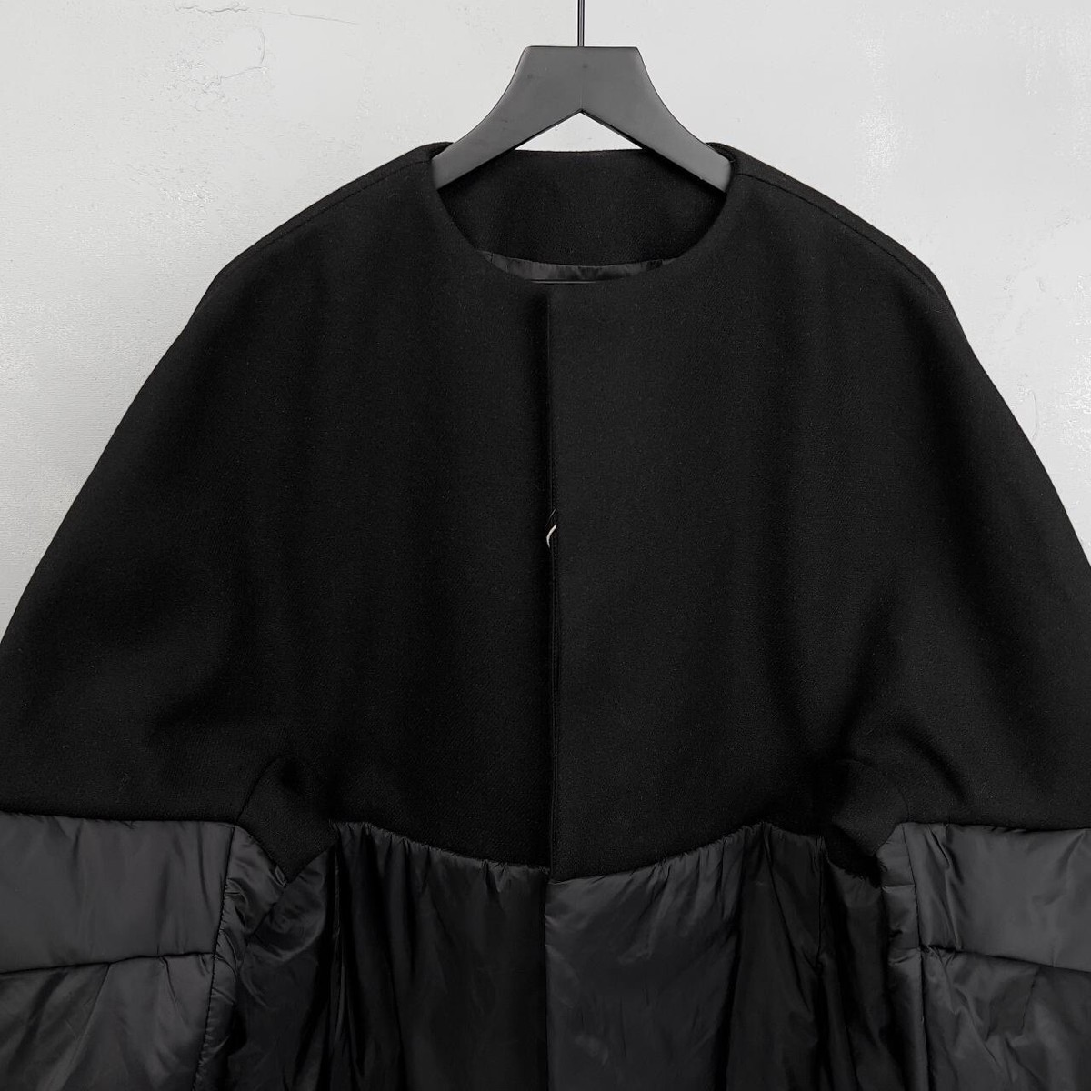 【関税＆送料込み】Rick Owens Museum Coat Clothing NEW Rick Owens Glitter FW17 Black Meduse Coat Medusa Women's