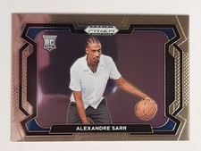2024 Panini Prizm Draft Basketball #52 Alexandre Sarr Rookie Card Variation SP