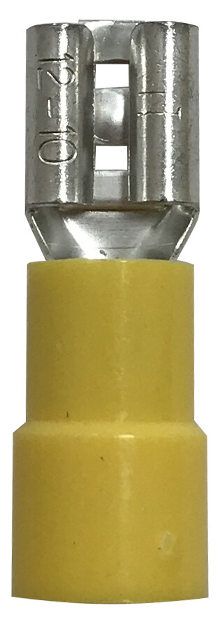 110 Tipo Terminale Filo Femminile Di Piegatura Del PWB Della Linguetta